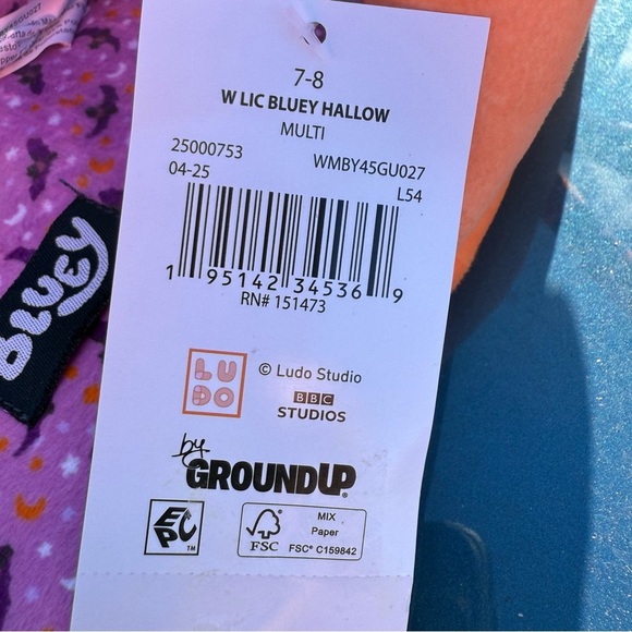 NEW! Bluey & Bingo Women’s Plush 3D Slippers Slides Soft Cozy - Picture 9 of 11